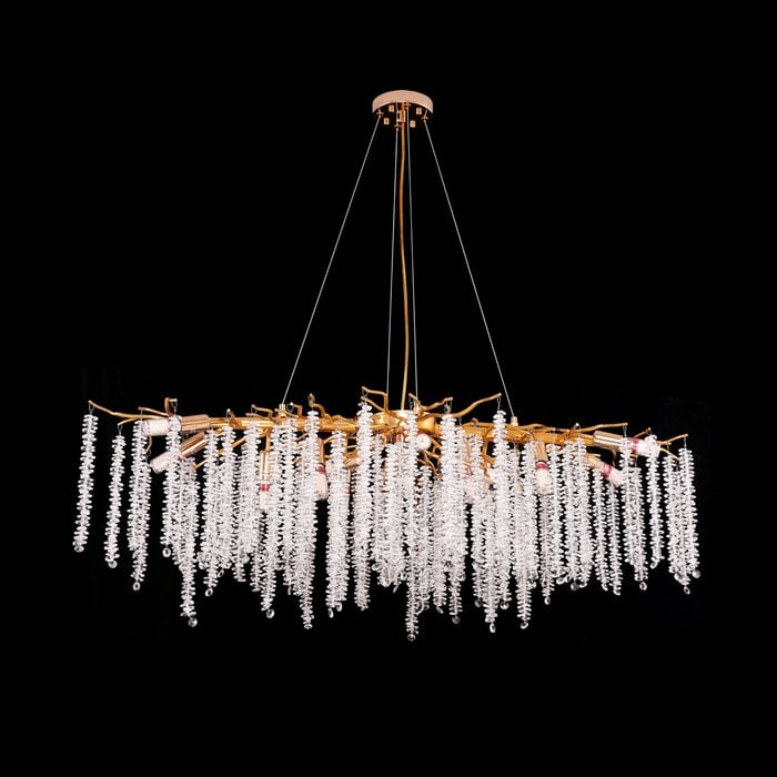 Elegante Hanglamp Frost Gold