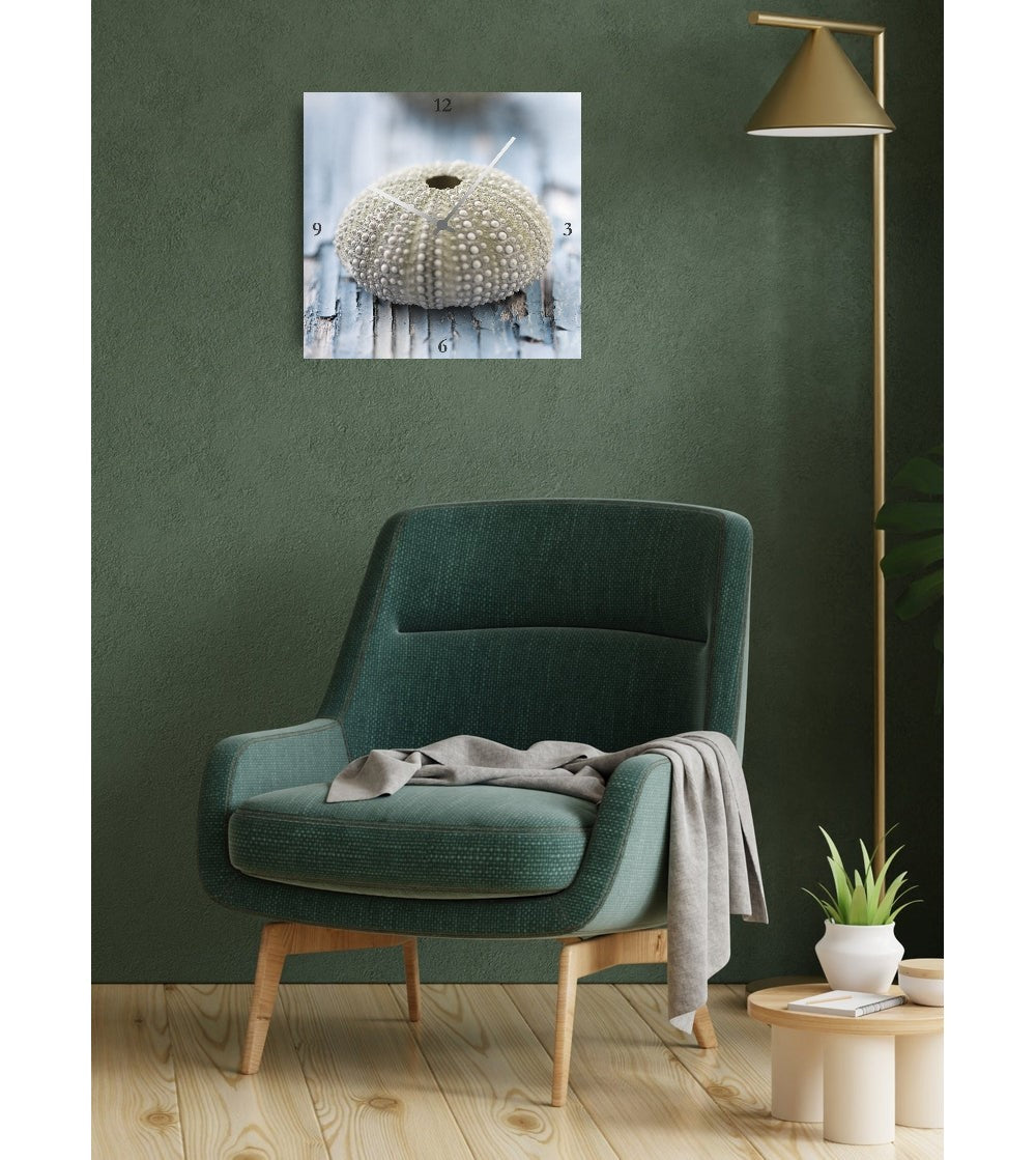 Design Wandklok ‘Zeehond Close-Up’ – Moderne Acrylglas Klok van Unique Treasure