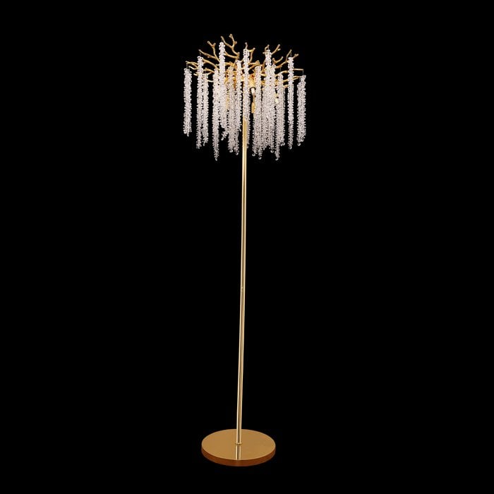 Beleef de Vloerlamp Frost Gold