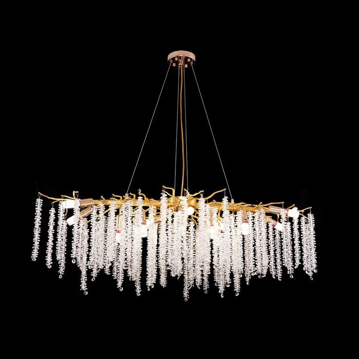 Elegante Hanglamp Frost Gold