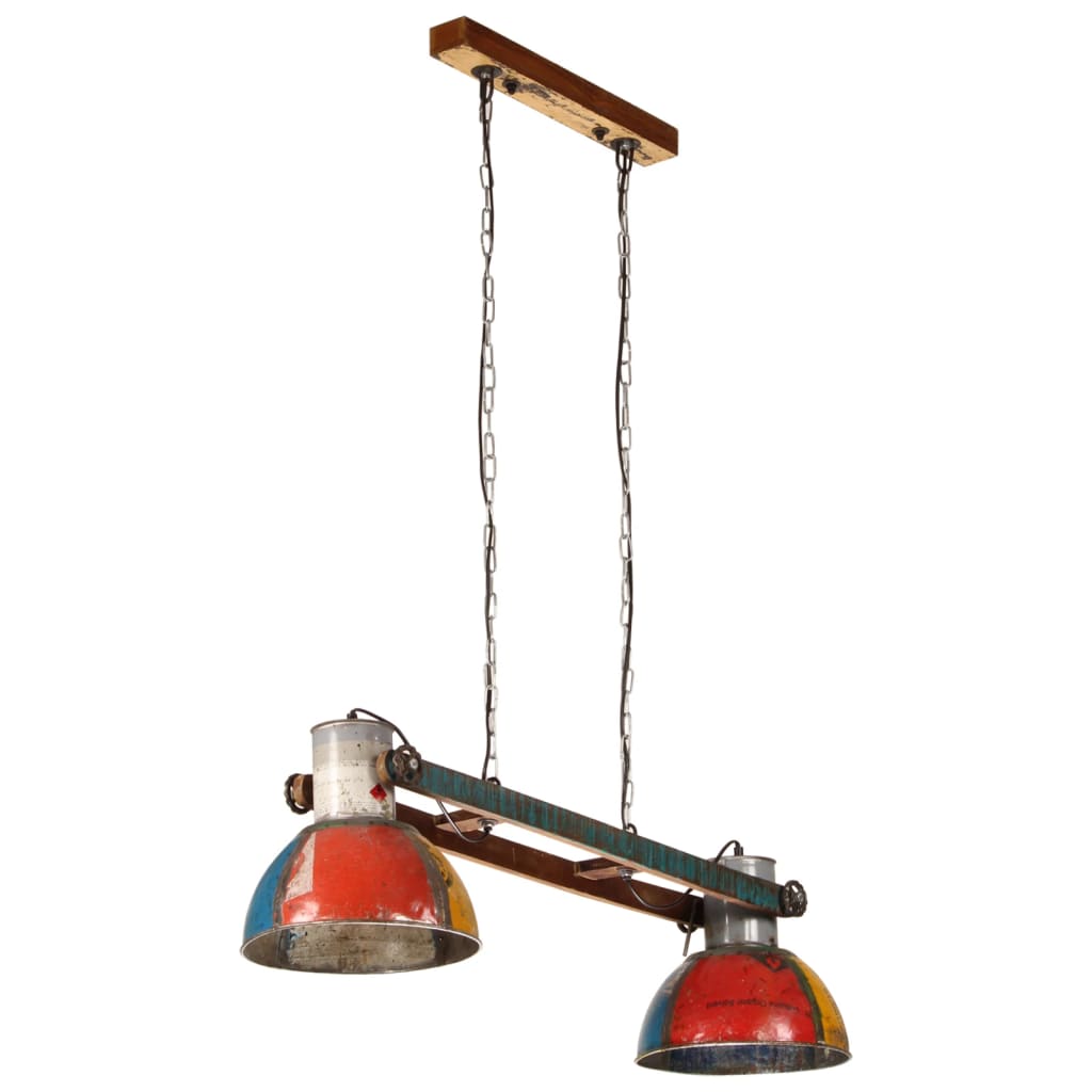 Hanglamp industrieel 25 W E27 111 cm meerkleurig