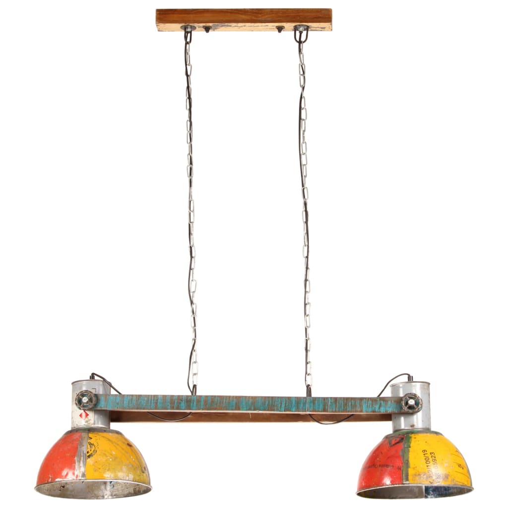 Hanglamp industrieel 25 W E27 111 cm meerkleurig