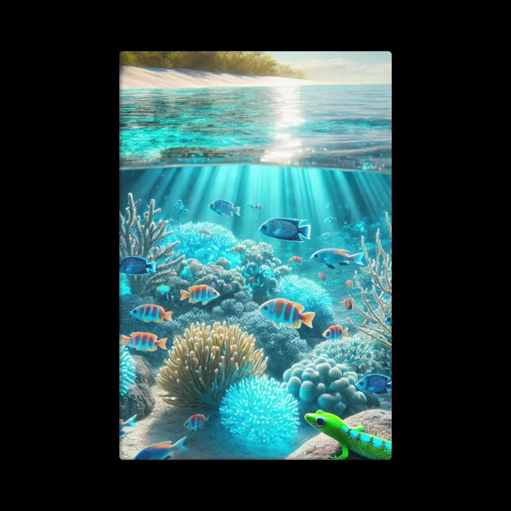 Oceaandromen - Levendige Onderwater Canvas Wanddecoratie