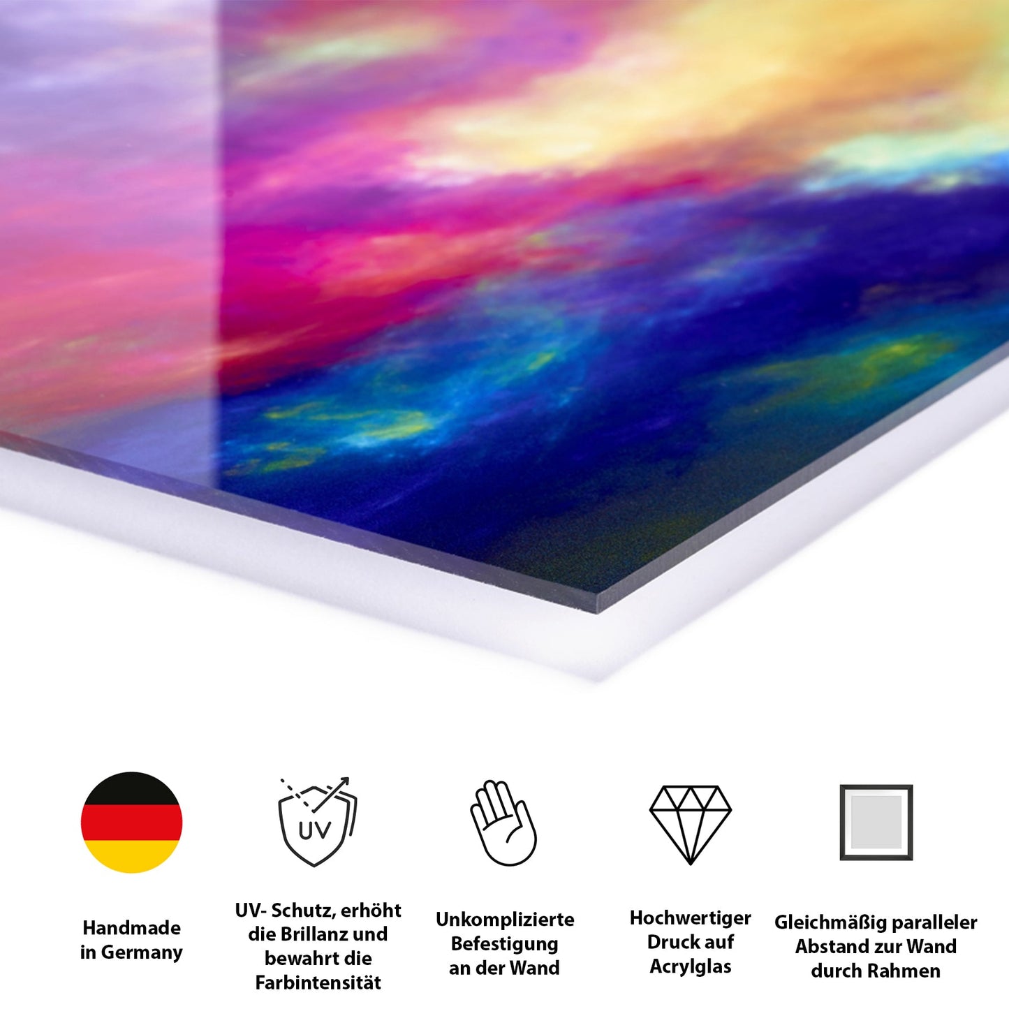 Acrylic glass picture - The Untouchable Detail
