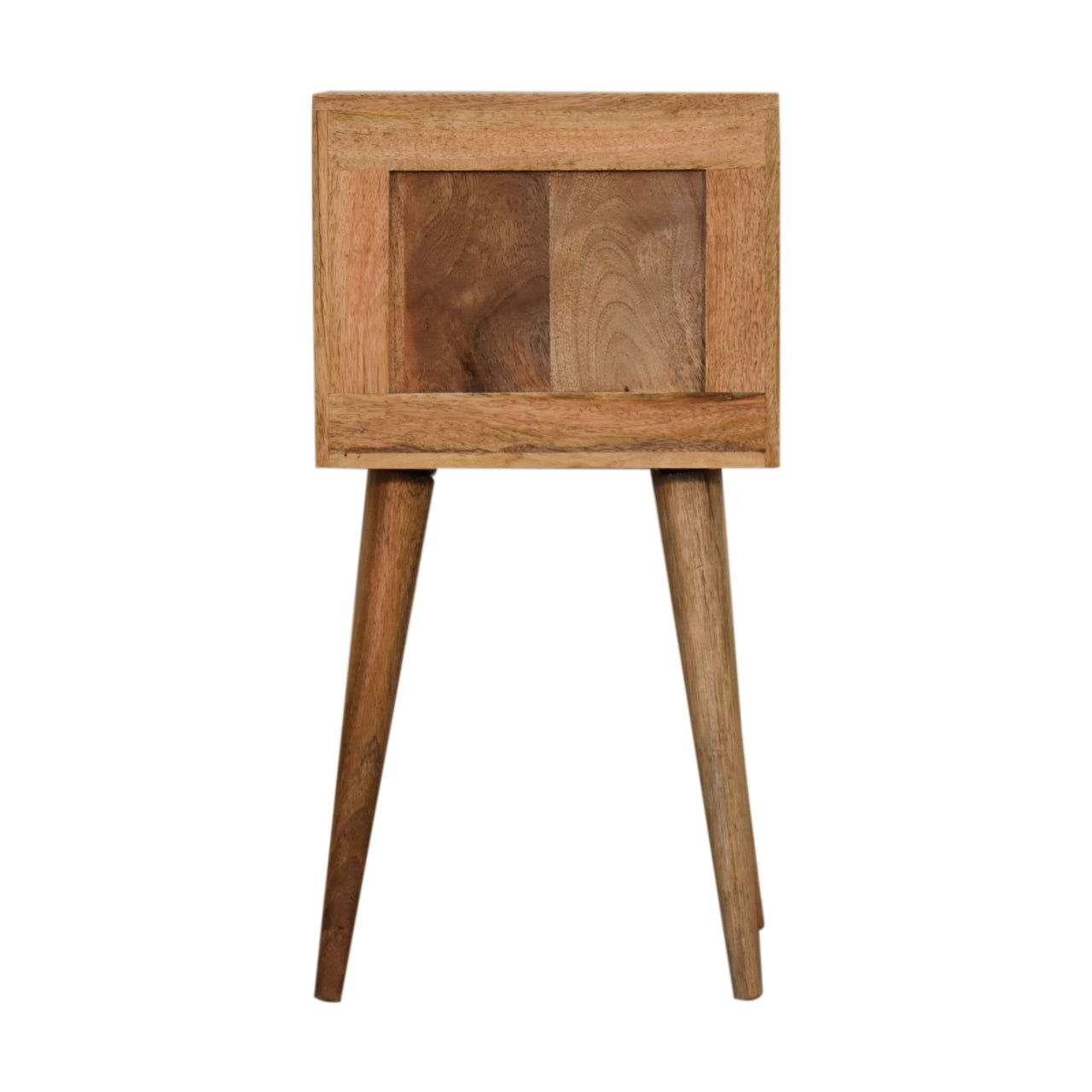 Handgemaakte - Luxe nachtkastje – mini formaat – bone inlay – 2 lades – handgemaakt