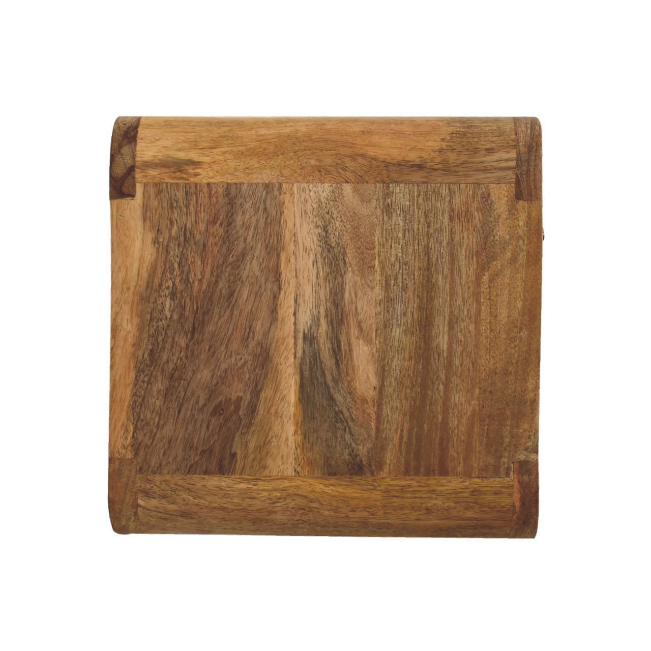 Handgemaakte -Modern wandkastje – open – zwevend – eikenlook – minimalistisch