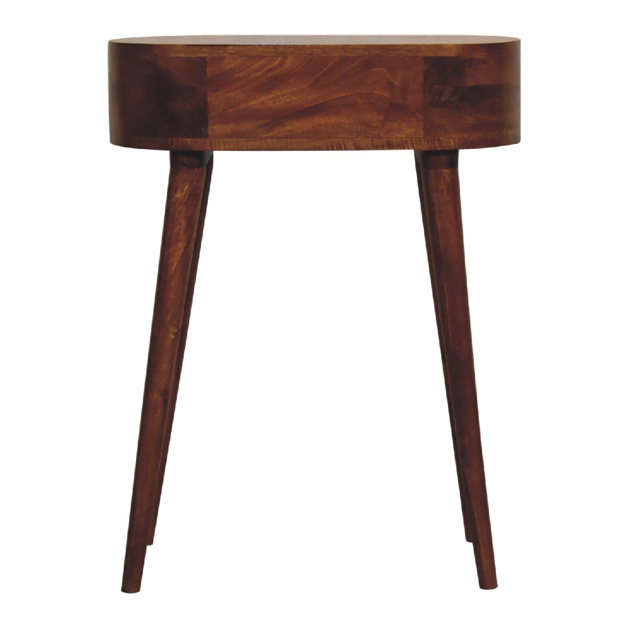 Handgemaakt – Smalle consoletafel – mangohout – Scandinavisch – 1 lade