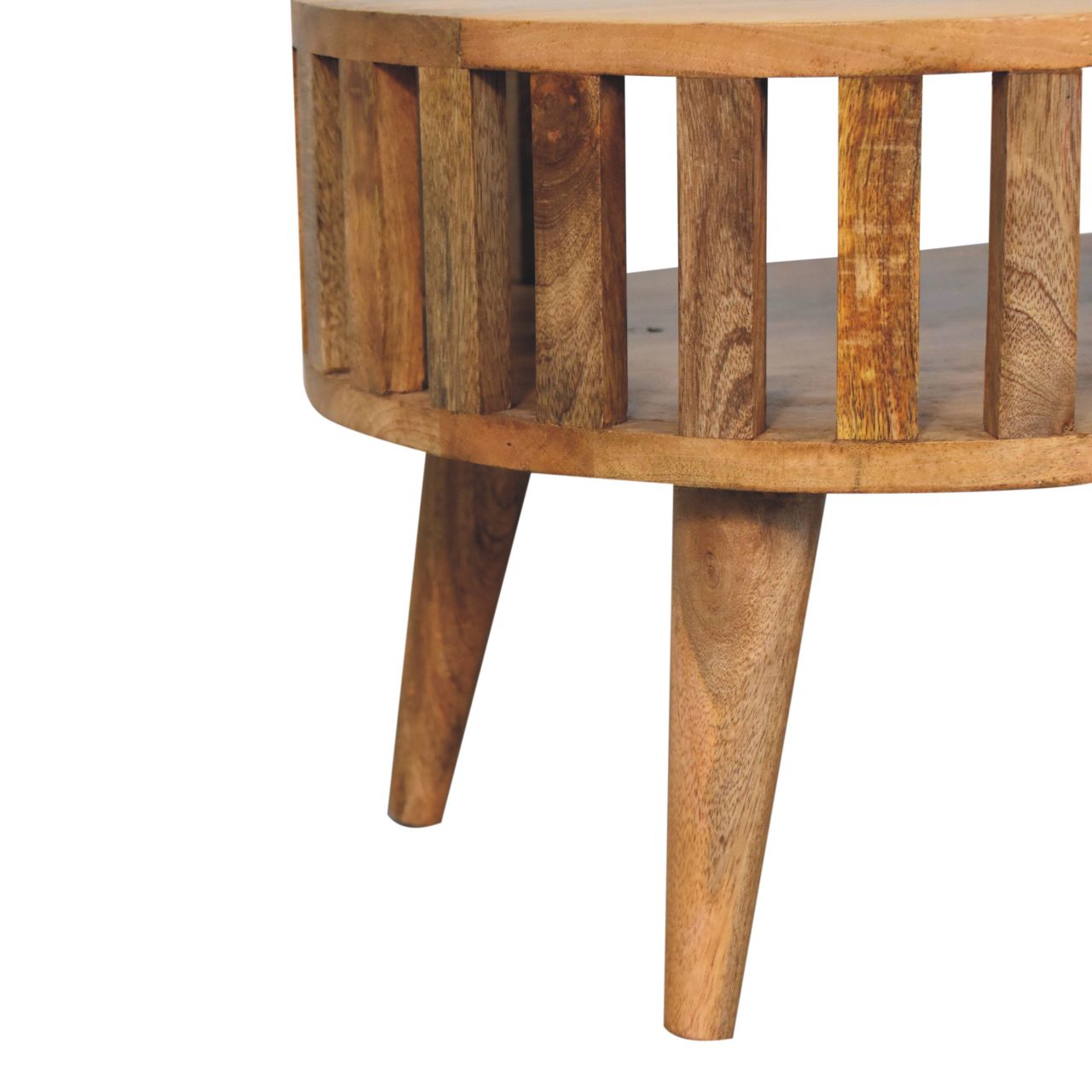 Mini Salontafel – Japanse Stijl | Massief Mangohout | Duurzaam Compact Design