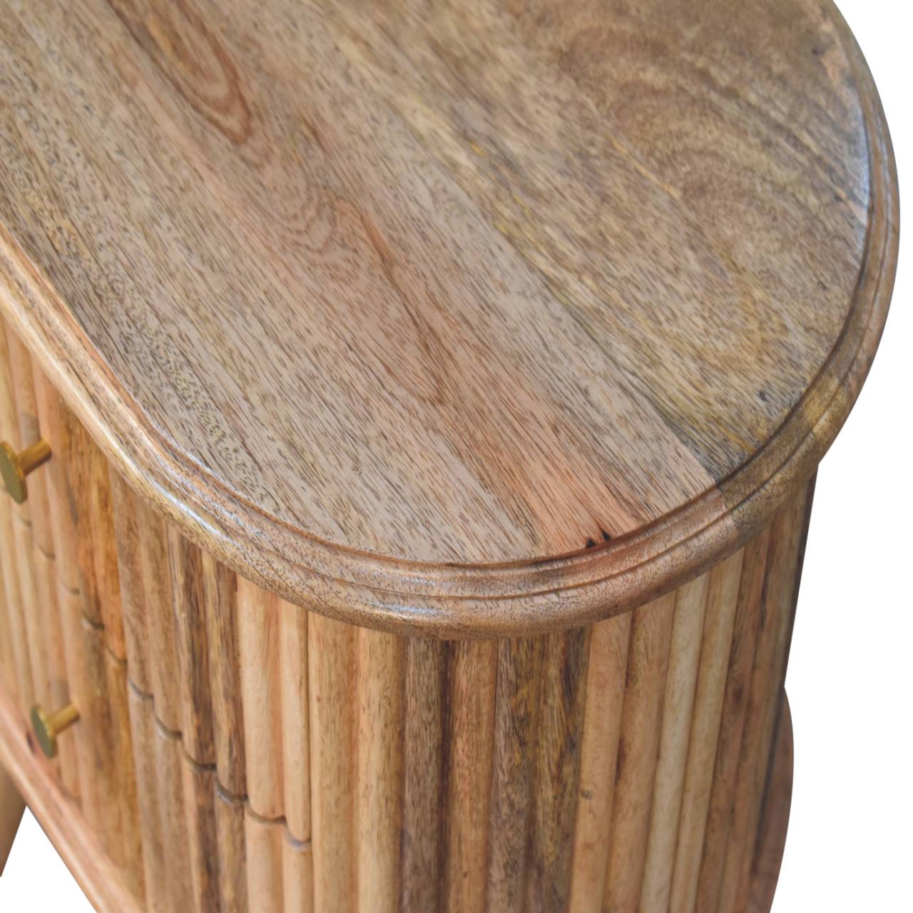 Handgemaakte -Elegant nachtkastje – Soba design – Scandinavische uitstraling