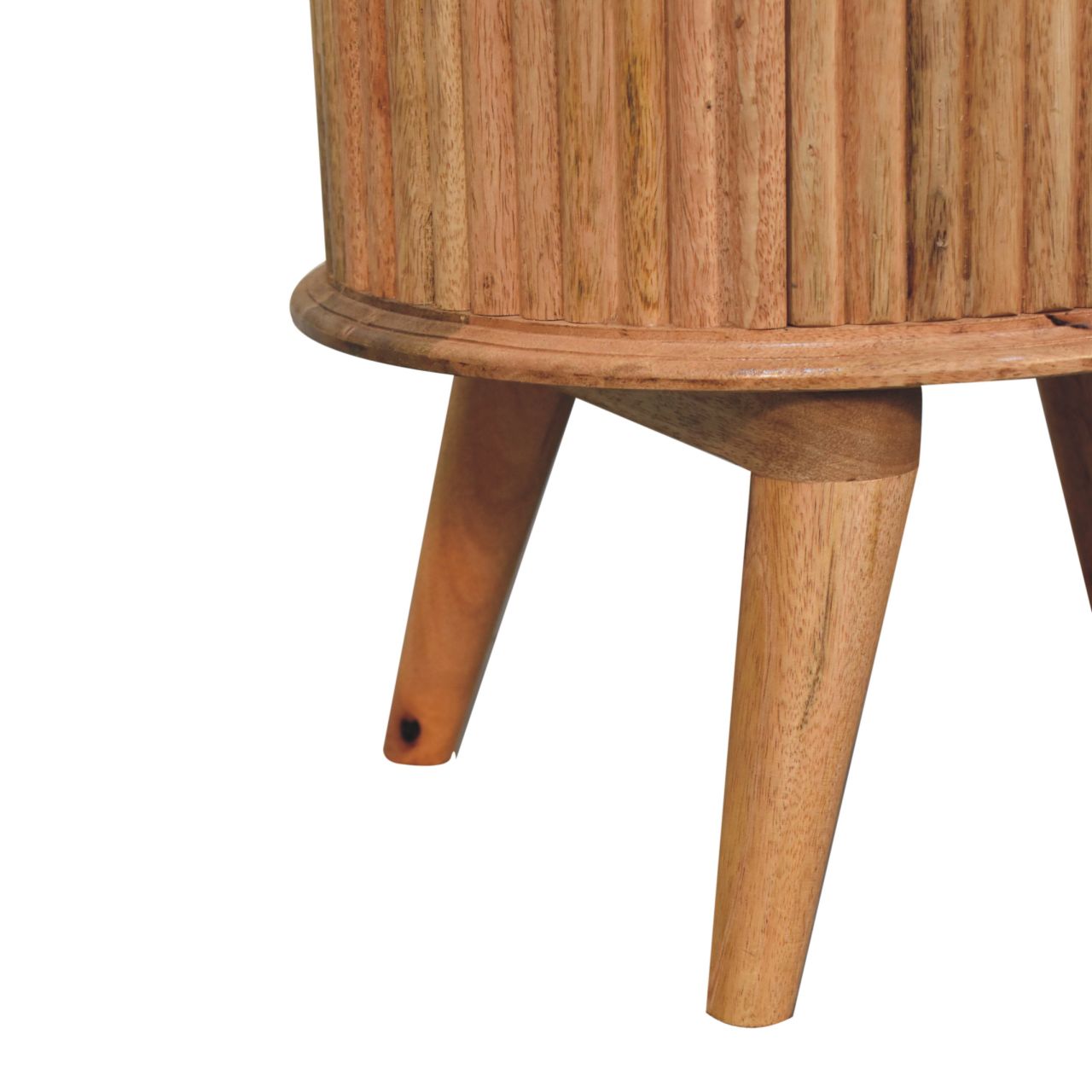 Handgemaakte -Elegant nachtkastje – Soba design – Scandinavische uitstraling
