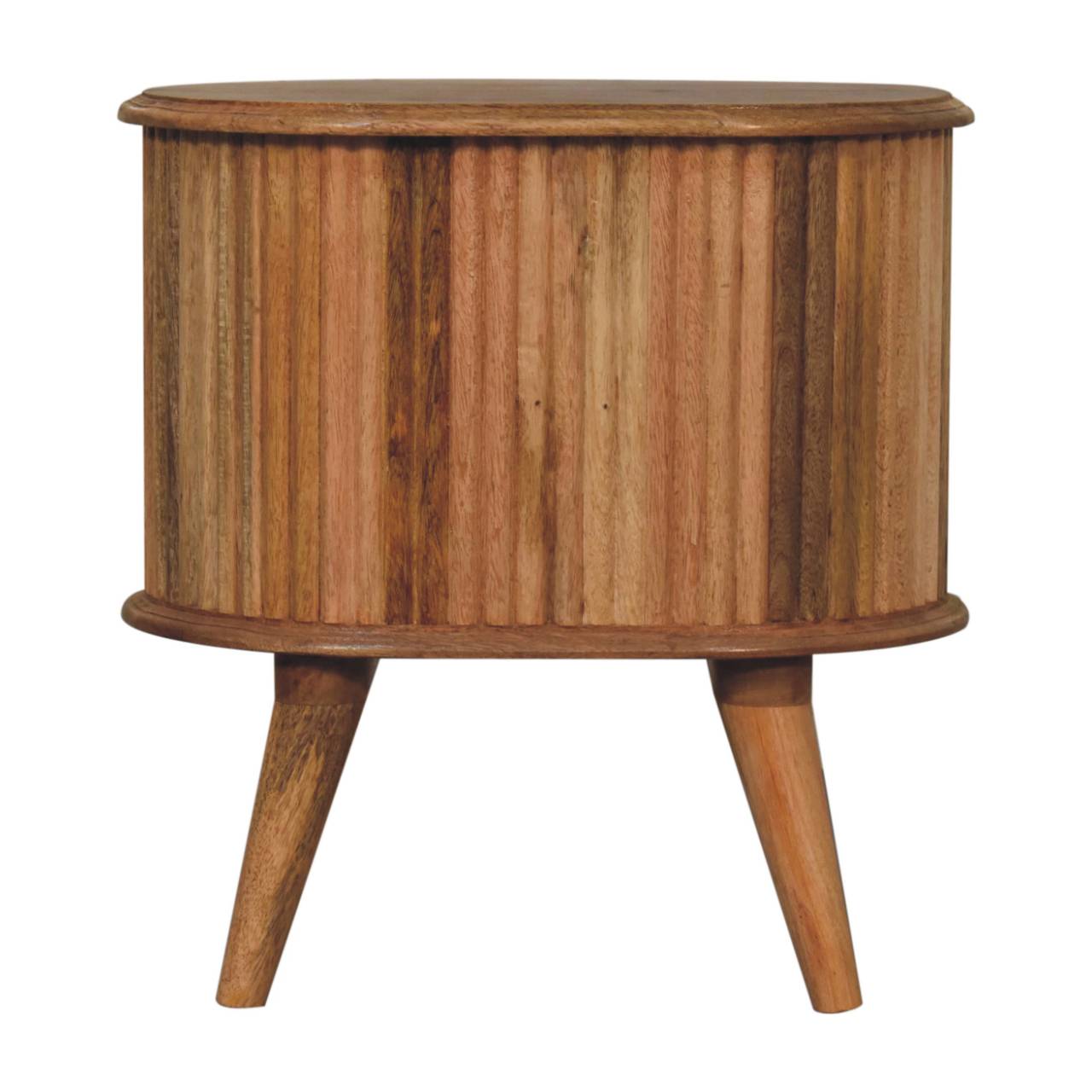 Handgemaakte -Elegant nachtkastje – Soba design – Scandinavische uitstraling