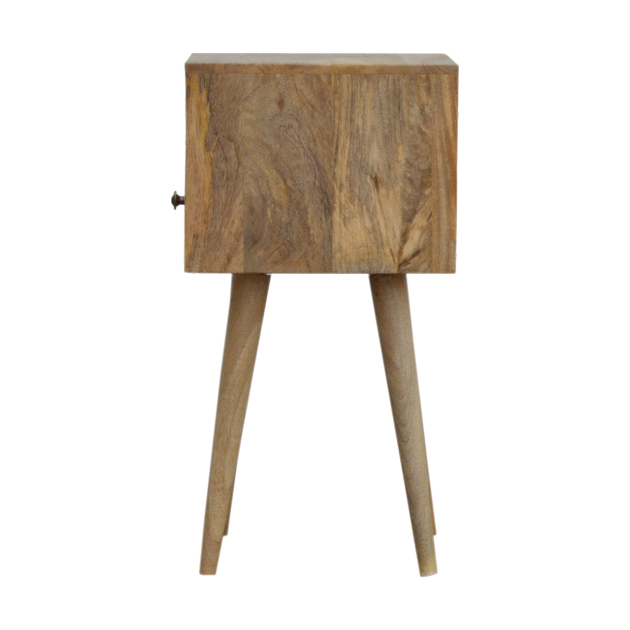 Compact nachtkastje – eikenlook – ruimtebesparend mini model