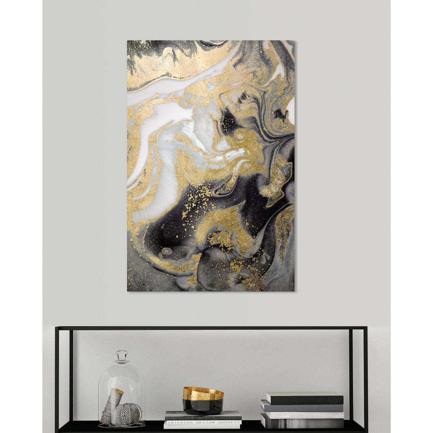 Blattgold Bild Linus-Maximilian Wohnbeispiel