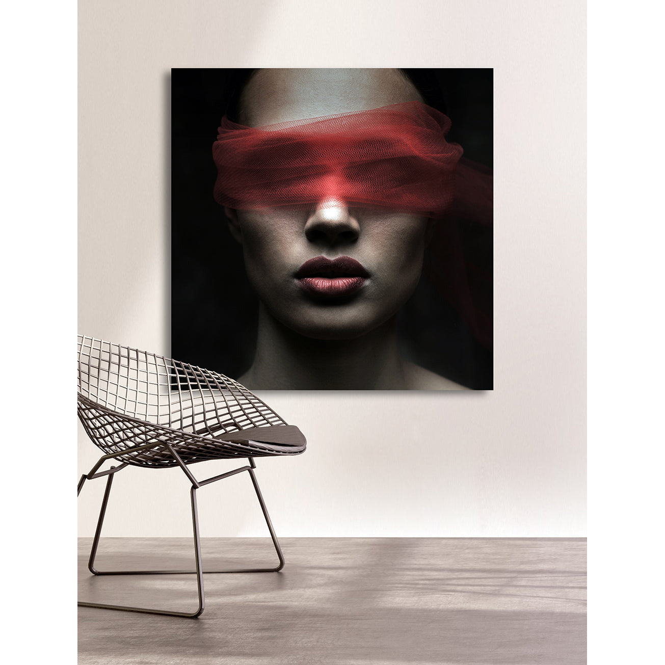 Acrylic glass picture - The Untouchable Living example