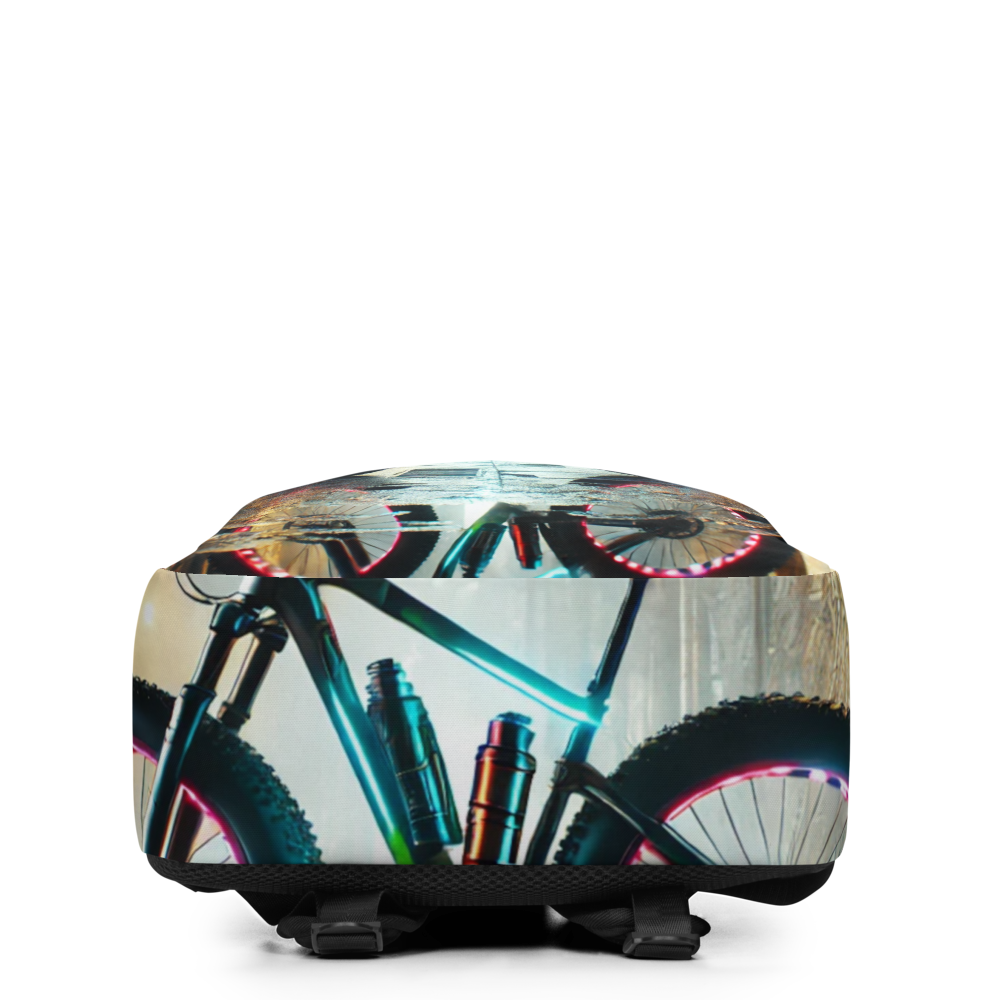 Fatbike Rugtas - Minimalistische Rugzak met Laptopvak - Waterbestendig - 15" Laptop Compartement - Stijlvolle Urban Fietstas
