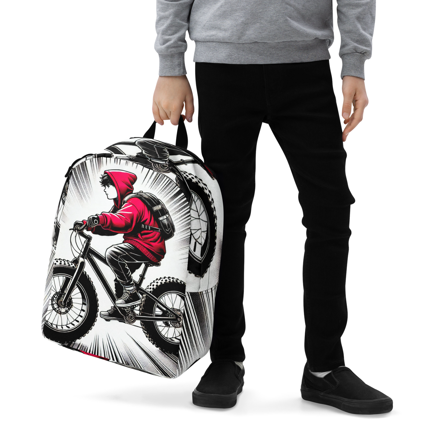 stijlvolle Fatbike Rugtas - met Laptopvak - Waterbestendig - 15" Laptop Compartement - Stijlvolle Urban Fietstas