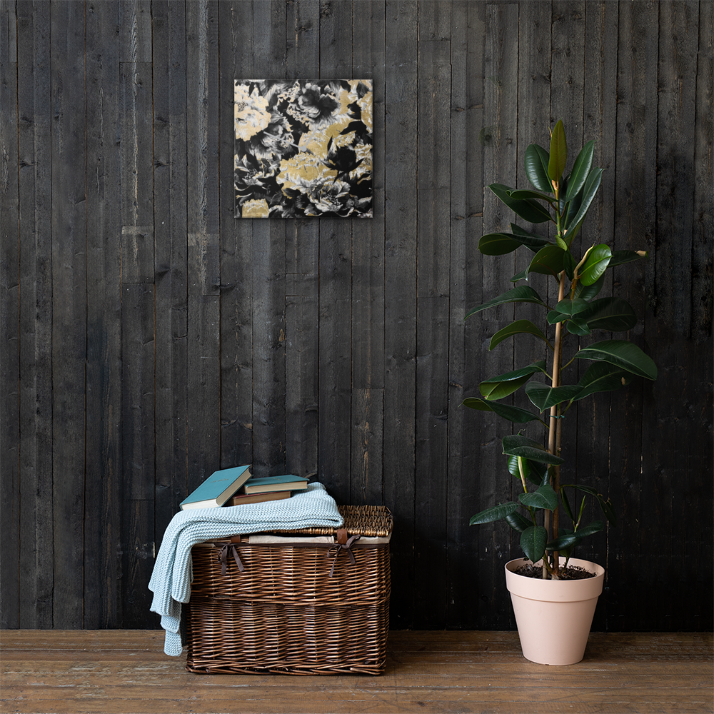 Grand Aureum Luxe Wandklok met Bladgoud – Design Acrylglas Klok van Unique Treasure