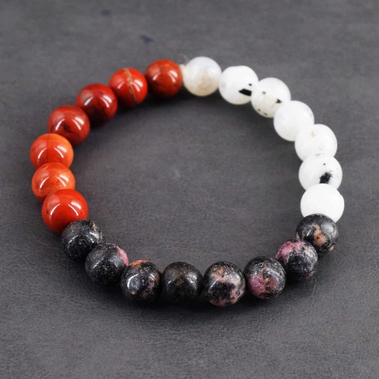 Echte Multi-Edelstenen Stretch Kralenarmband 85,00 CT