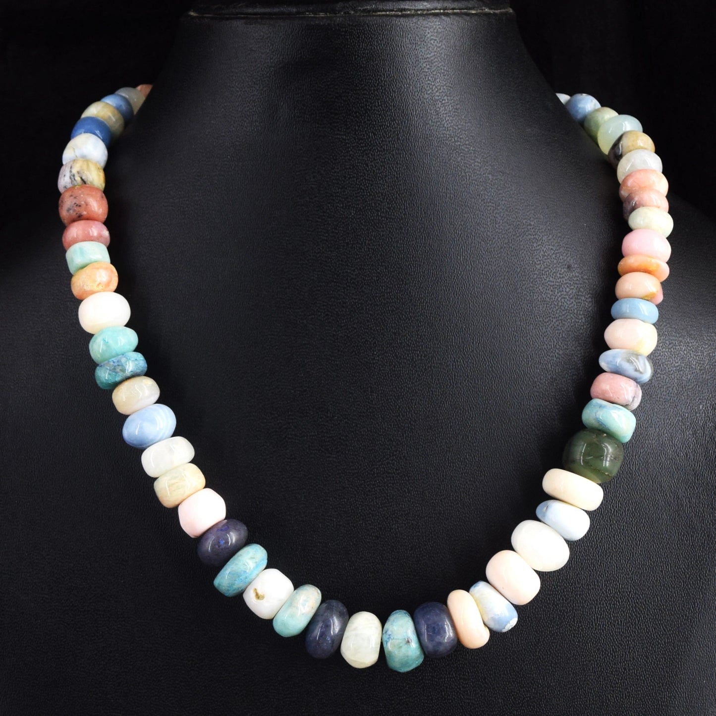 Echte Multi-Edelstenen Kralenketting 427,00 CT