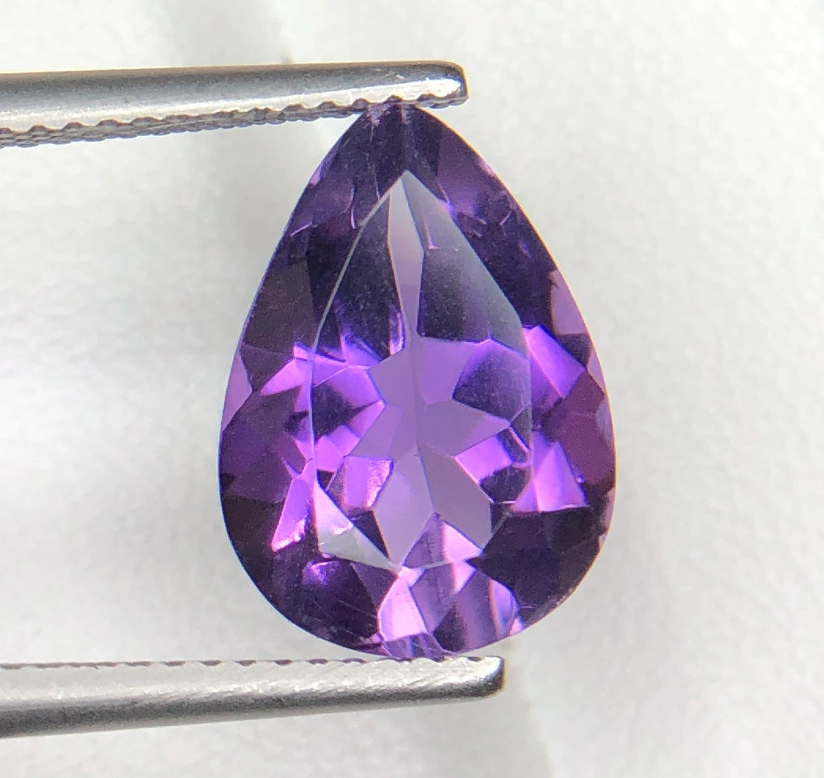 Natuurlijke Amethist 5,35 ct – Peervorm Geslepen Losse Edelsteen