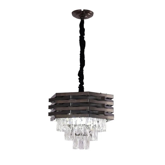 Beleef de Hanglamp Crystal Black