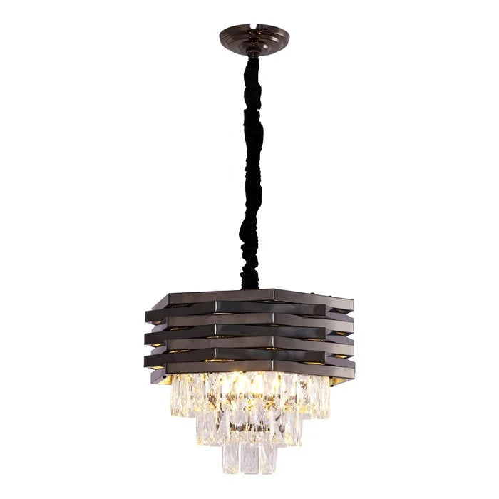 Beleef de Hanglamp Crystal Black