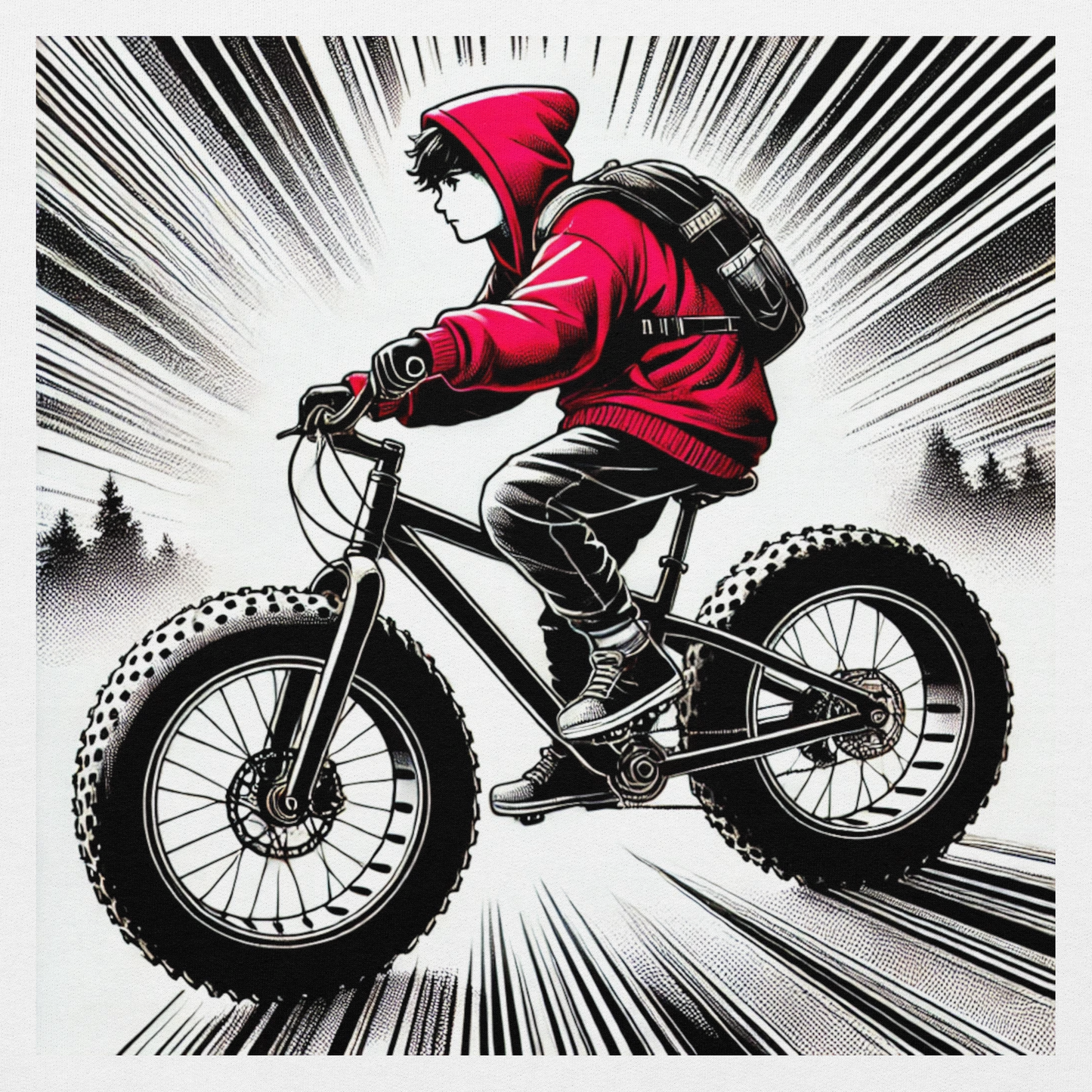 Stoere Fatbike Hoodie – Comfortabel, Stijlvol & Onmisbaar voor Fatbike Fans!