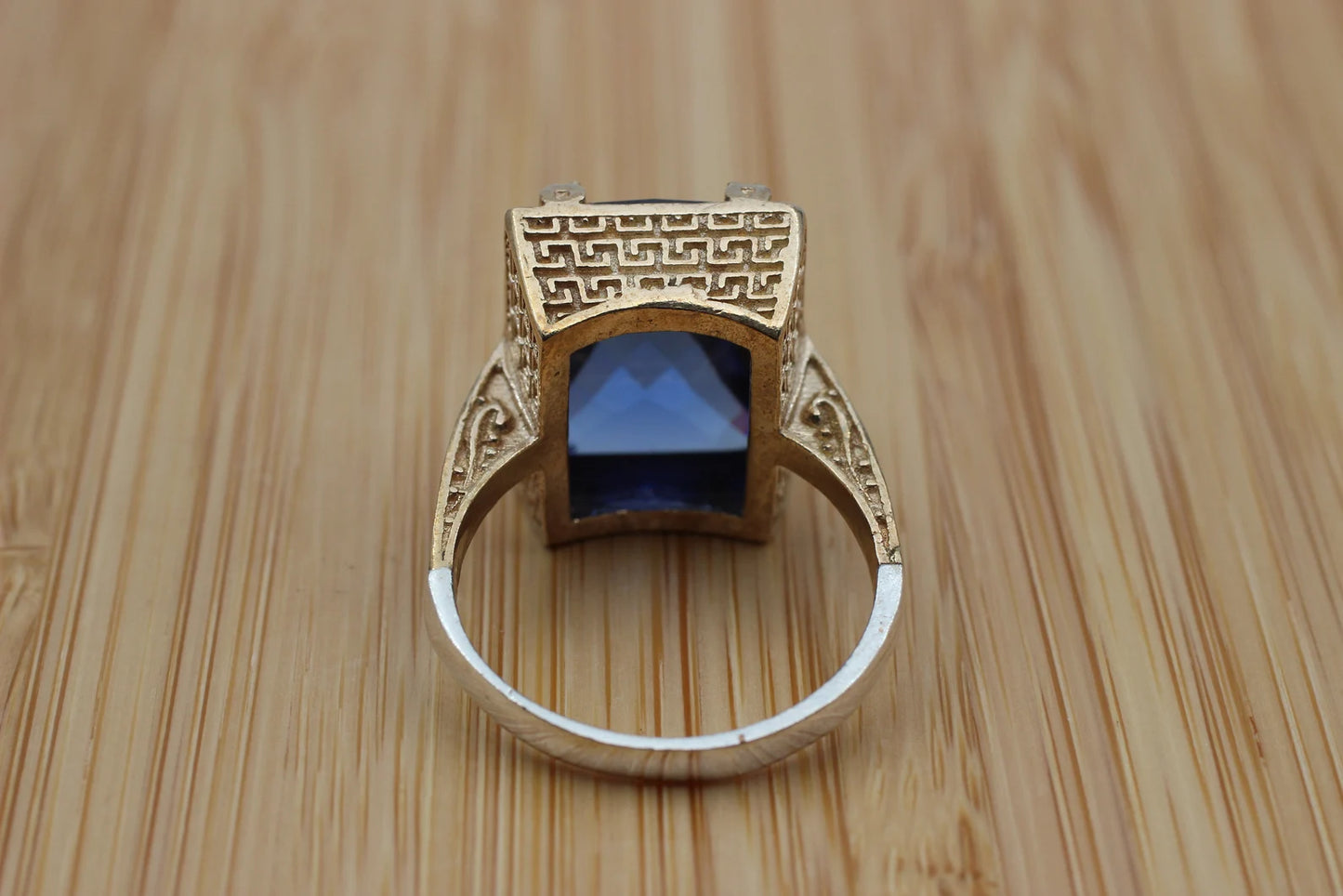 Saffier Topaas Ring