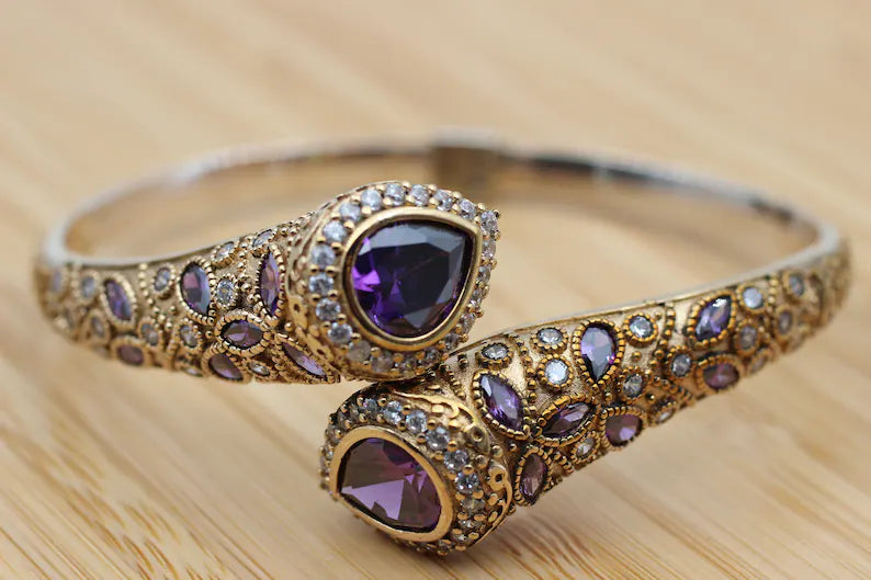 Unieke Amethist Armband