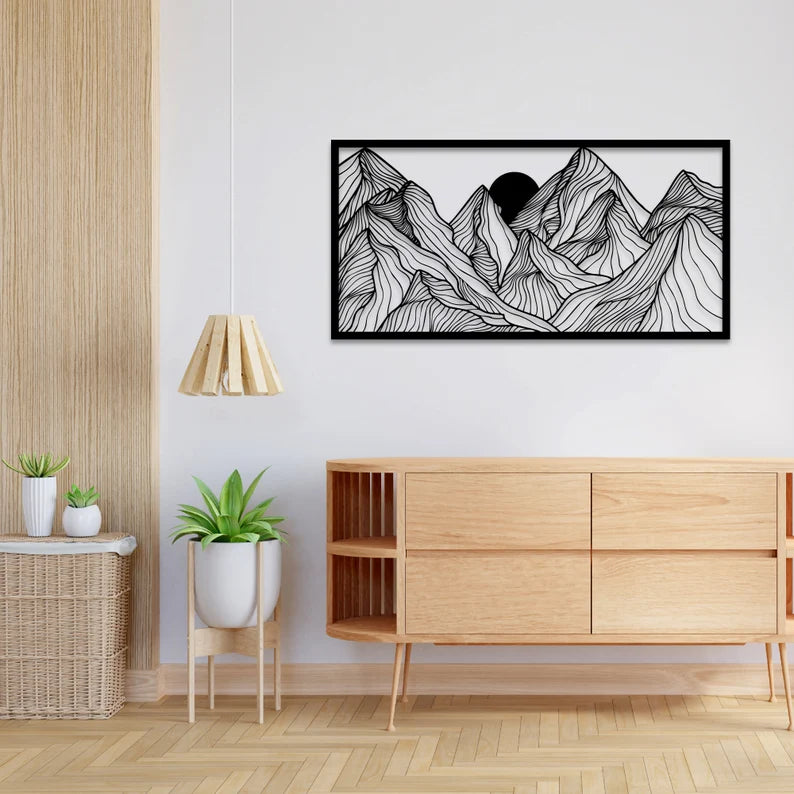 Maak je interieur compleet met onze handgemaakte, unieke bergdecoratie!
