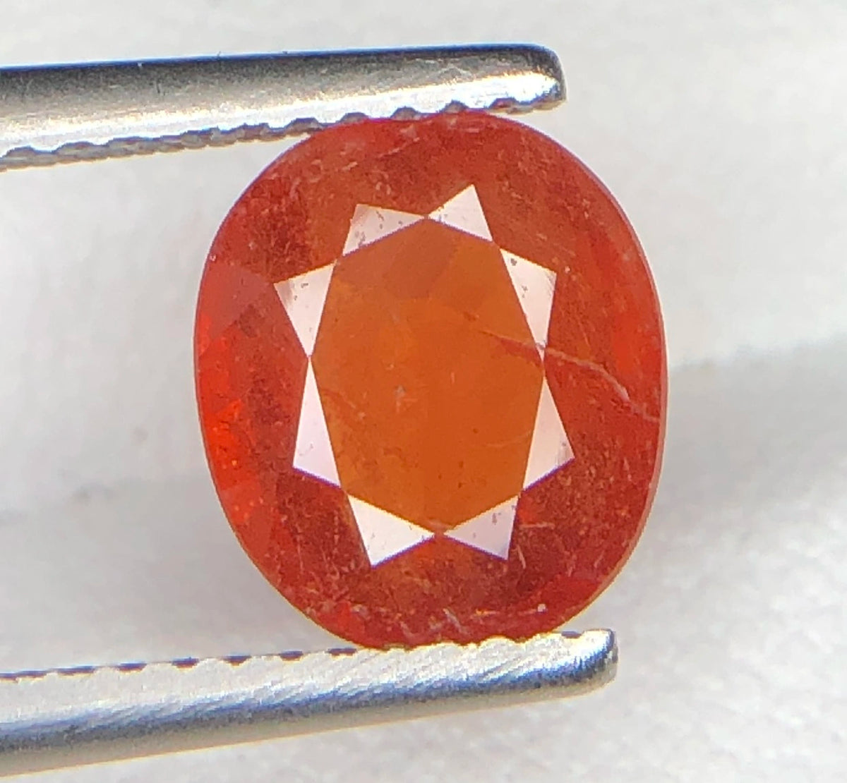 Natuurlijke Spessartien Granaat 2,80 ct – Oranje Facetgeslepen Edelsteen 8,9 × 7,7 mm