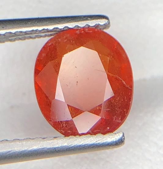 Natuurlijke Spessartien Granaat 2,80 ct – Oranje Facetgeslepen Edelsteen 8,9 × 7,7 mm