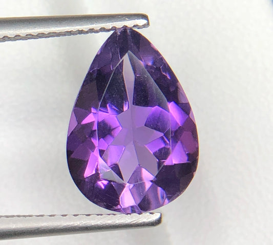 Natuurlijke Amethist 5,35 ct – Peervorm Geslepen Losse Edelsteen