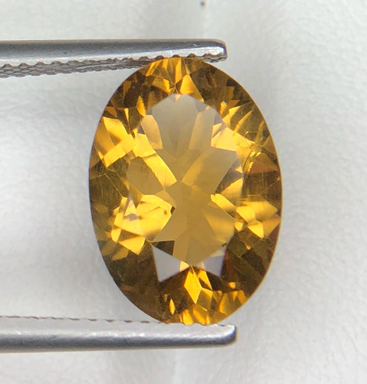 Natuurlijke Citrien 5,65 ct – Ovaal Geslepen Losse Edelsteen