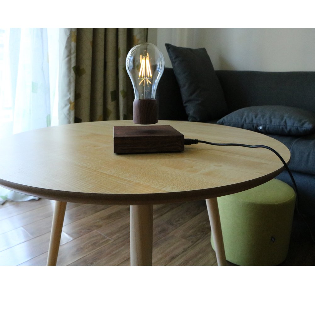 Zwevende LED-tafellamp met touch-knop, draadloze LED-gloeilamp