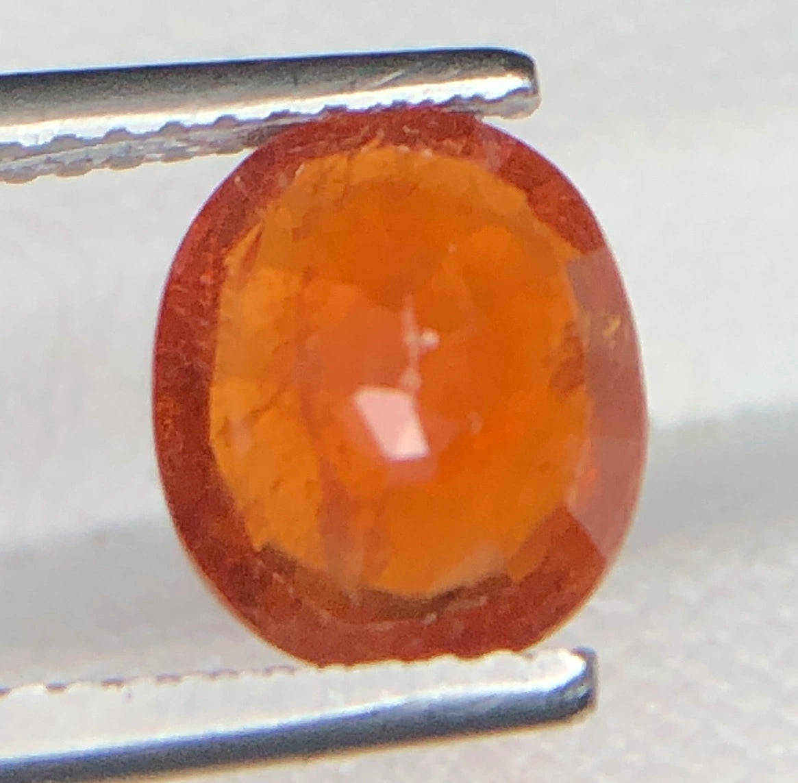 Natuurlijke Spessartien Granaat 2,80 ct – Oranje Facetgeslepen Edelsteen 8,9 × 7,7 mm