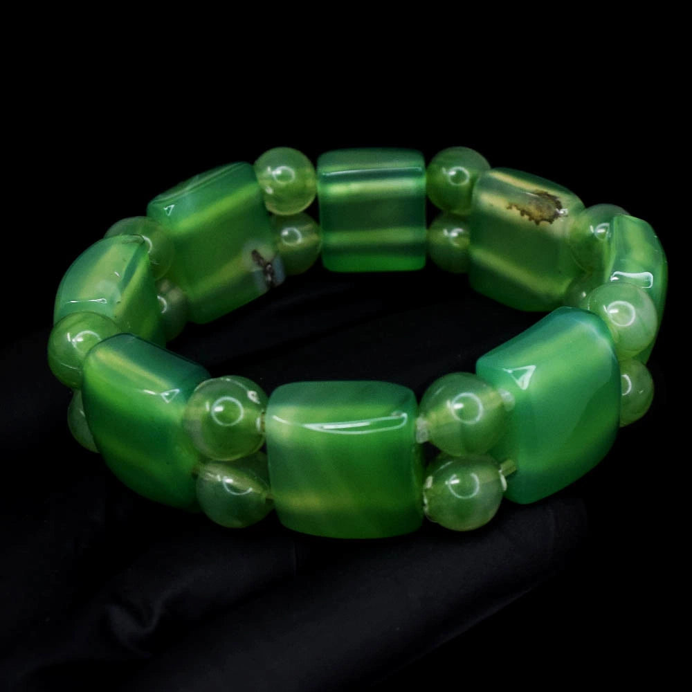 Echte Onyx Stretch Armband 162,00 CT