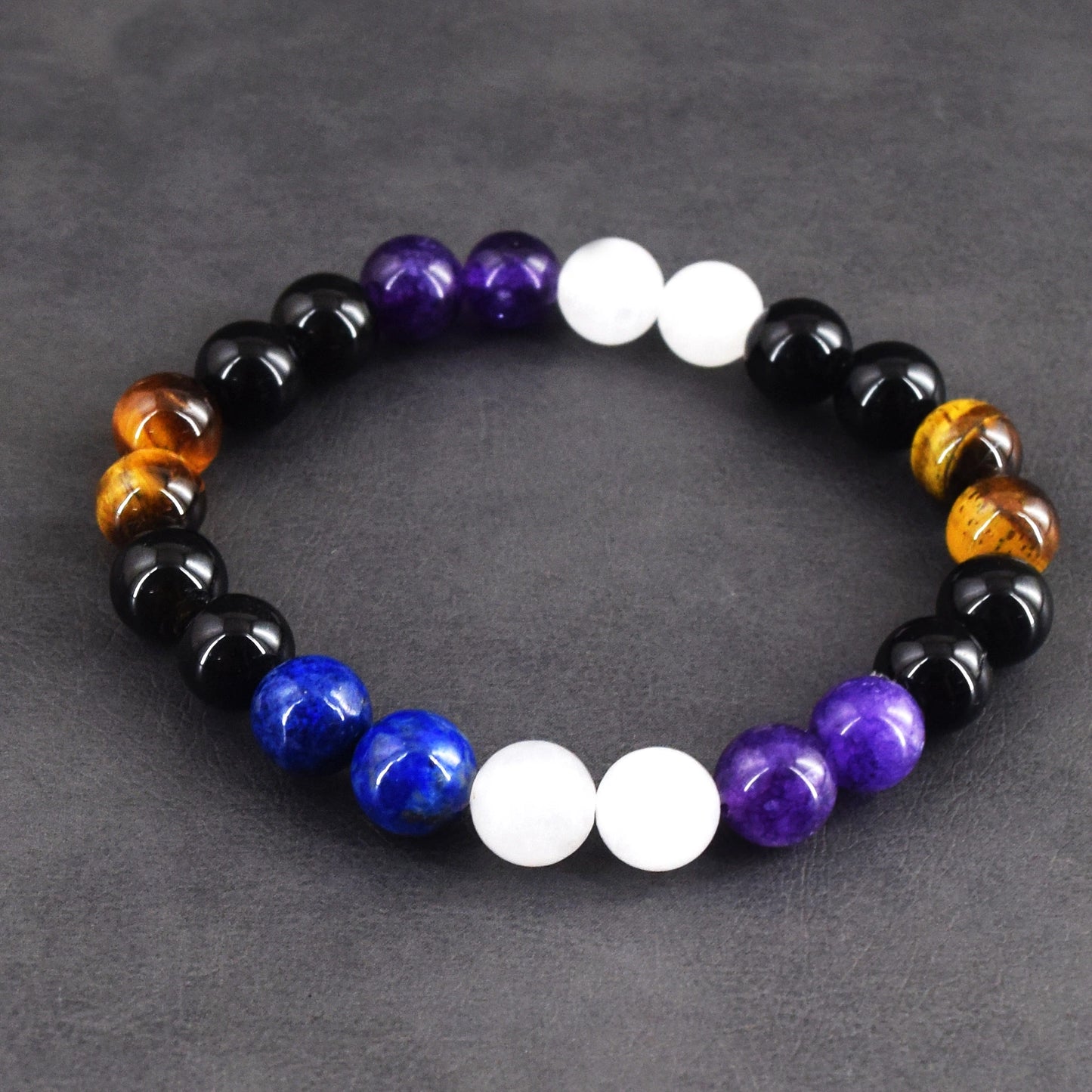 Echte Multi-Edelstenen Stretch Kralenarmband 89,00 CT