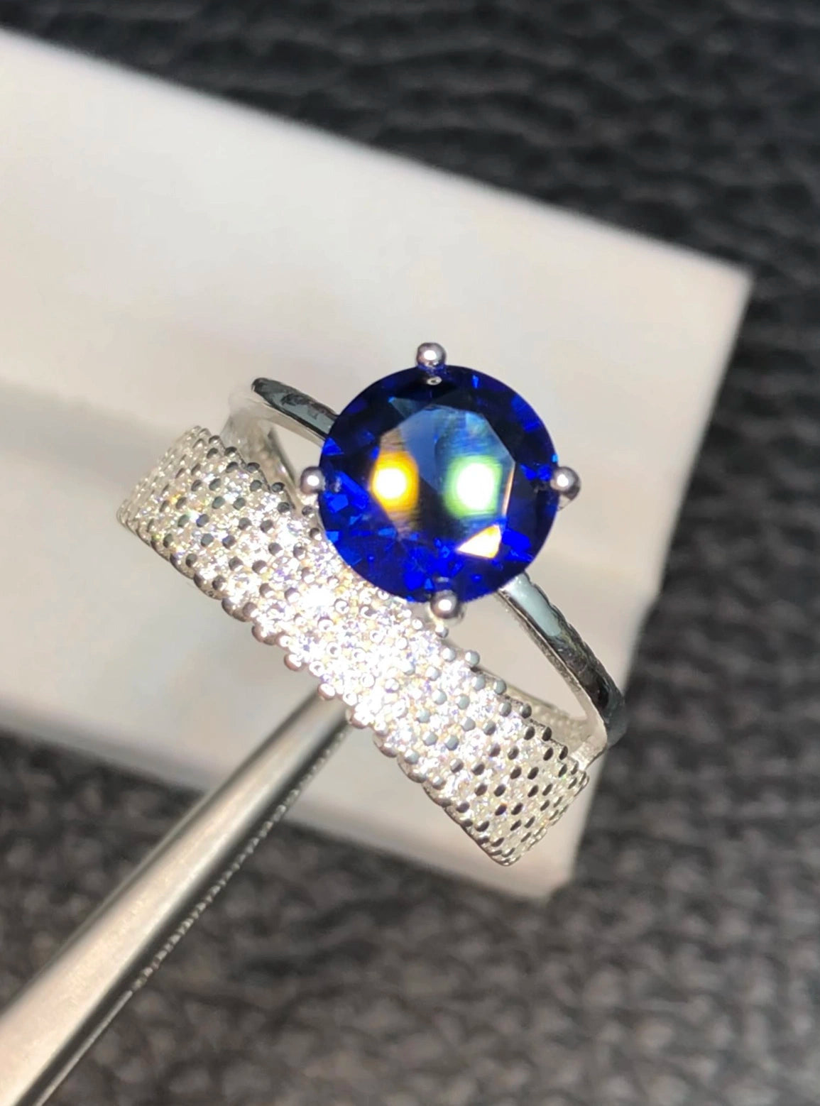 Edelsteenring – 16.75 ct, 925 sterling zilver