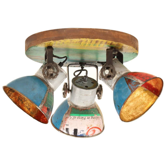 Plafondlamp industrieel 25 W E27 42x25 cm meerkleurig