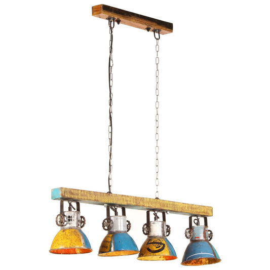 Plafondlamp industrieel 25 W E27 111 cm meerkleurig