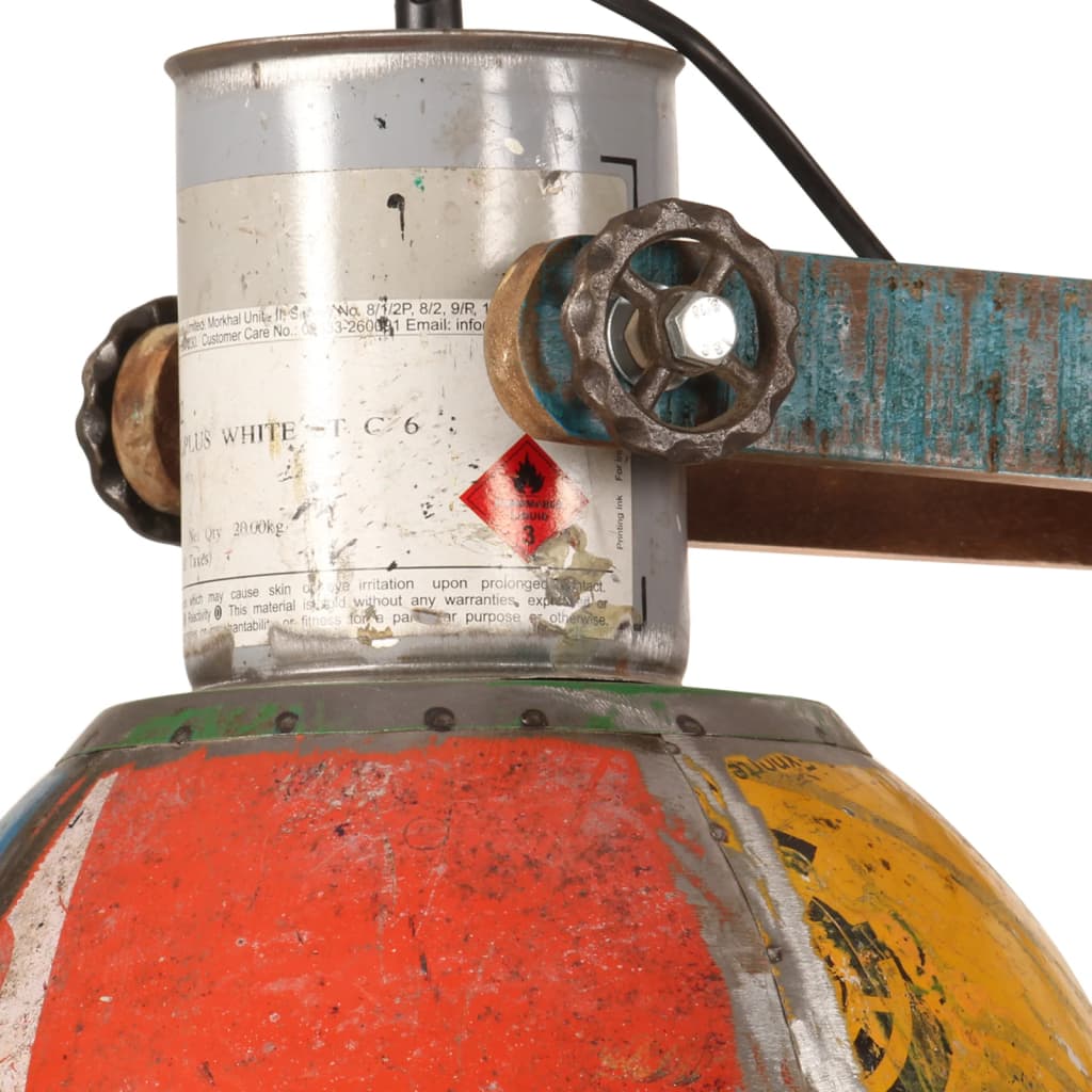 Hanglamp industrieel 25 W E27 111 cm meerkleurig