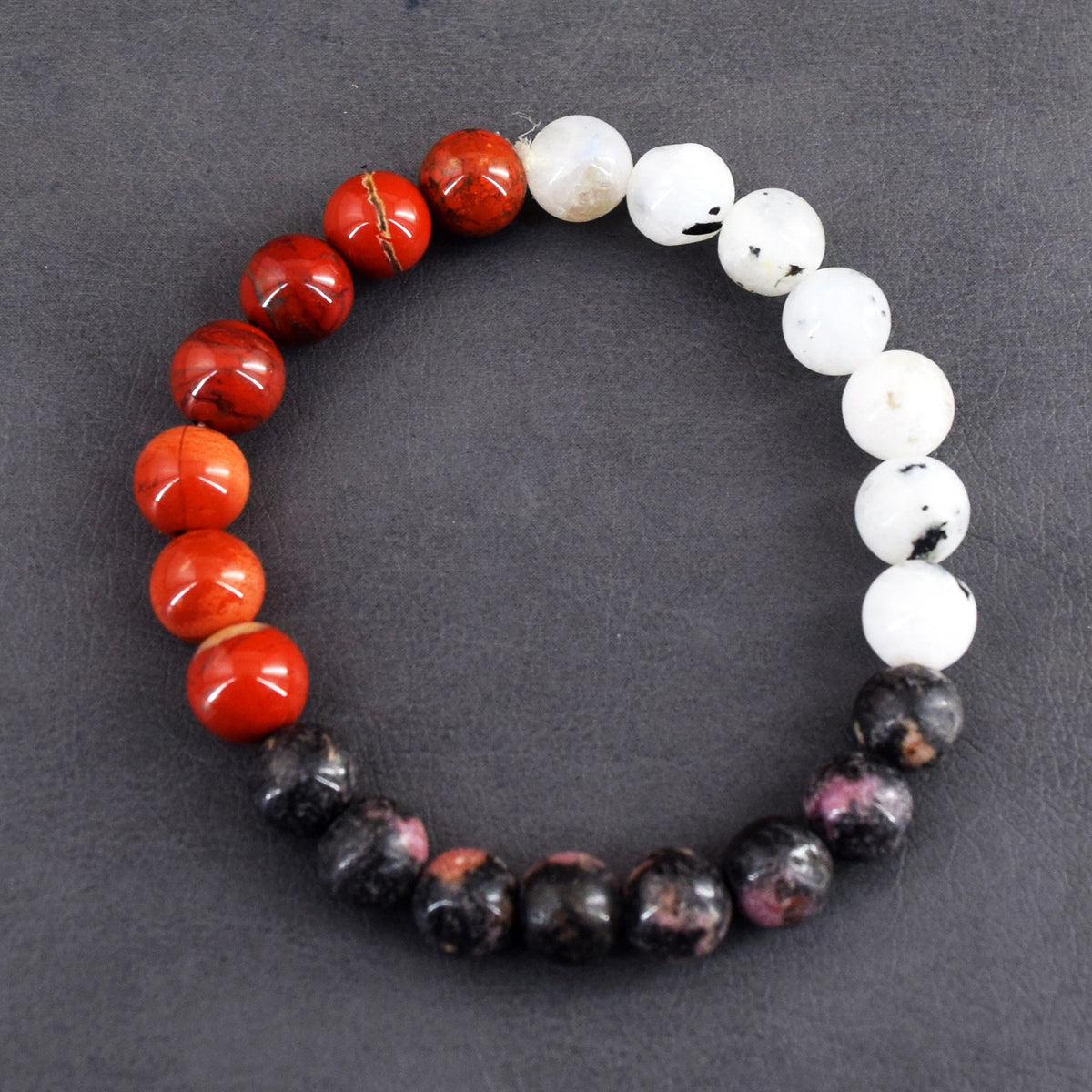Echte Multi-Edelstenen Stretch Kralenarmband 85,00 CT