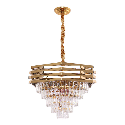 Hanglamp Crystal Gold | 60cm - Luxury Living