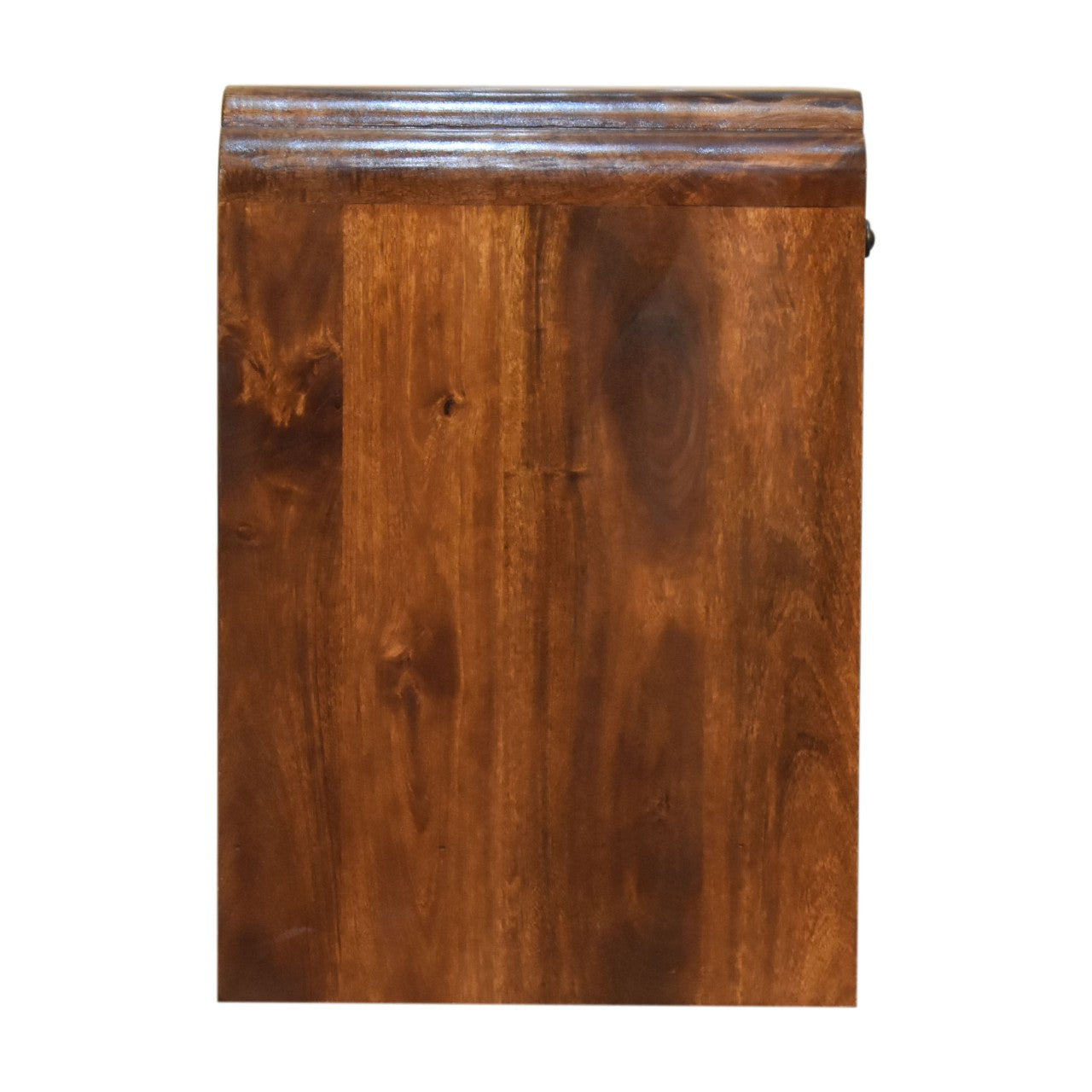 Handgemaakte - Retro nachtkastje – Newton stijl – houtlook – compact