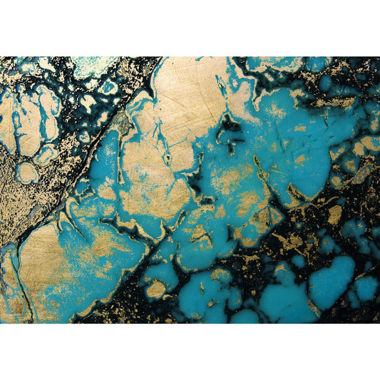 Gold leaf picture - Benno