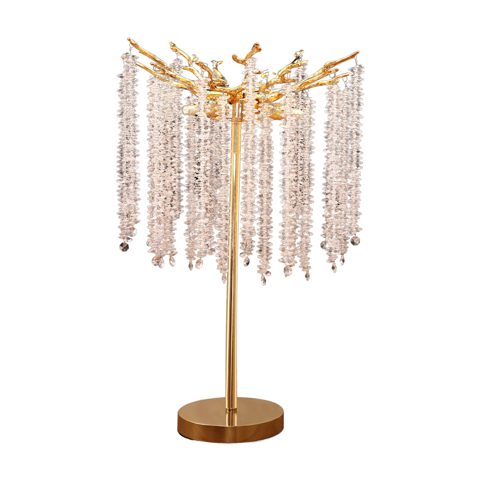 Tafellamp Frost Gold | 35x70cm - Luxury Living