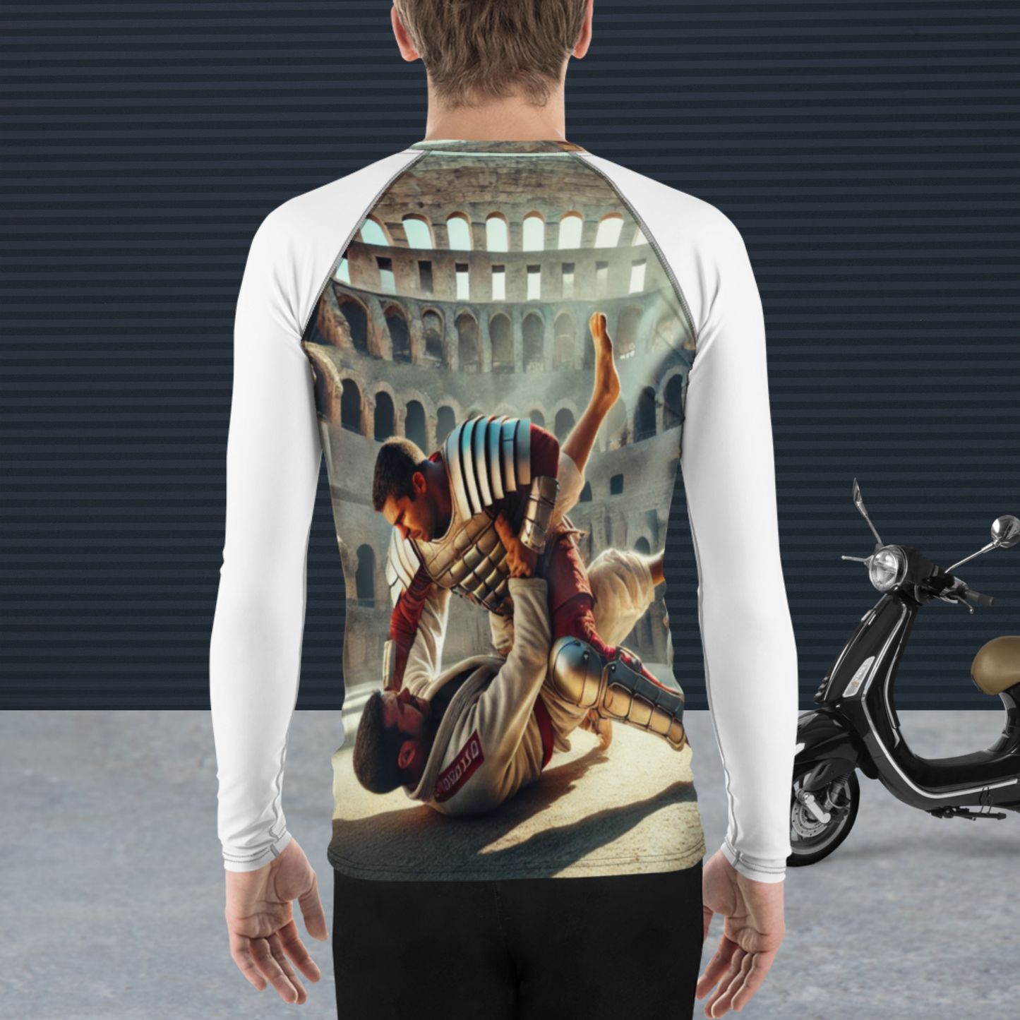 Heren Rash Guard – Lange Mouwen, UV-bescherming, Stretchstof – Perfect voor BJJ, MMA en Watersporten