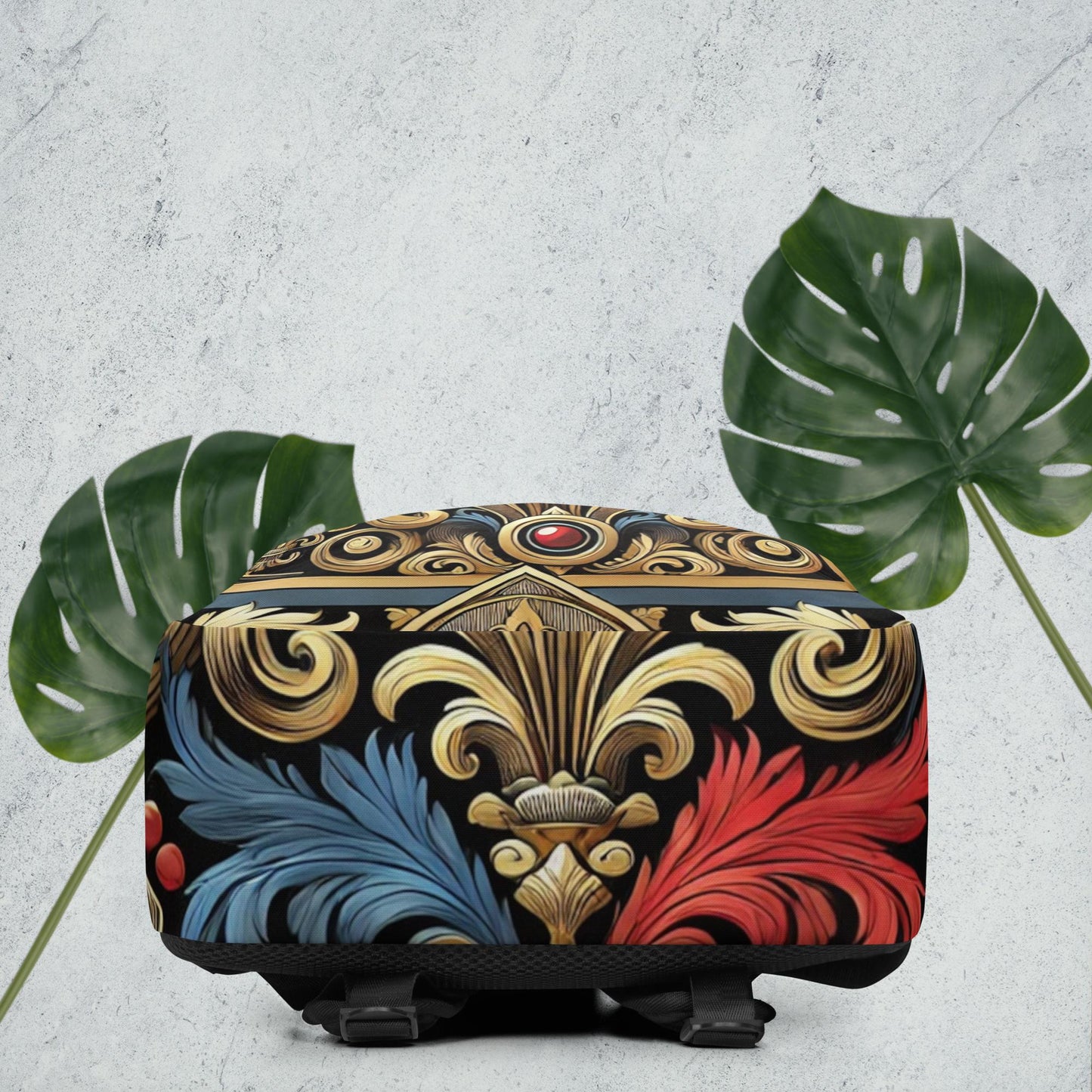 Luxueuze Barok Rugzak – Waterbestendig met Laptopvak en Ergonomisch Design