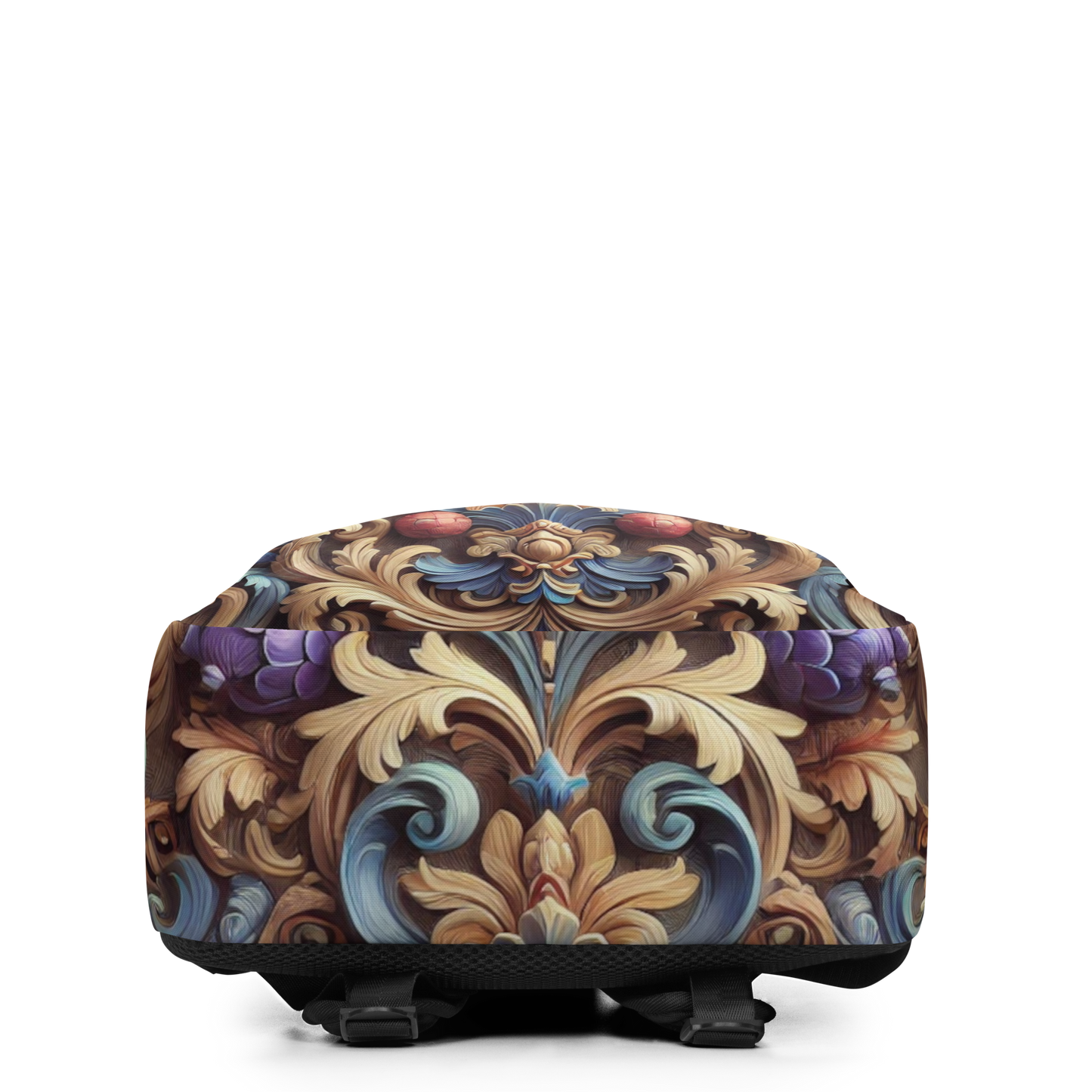 Vintage Barok Rugzak – Uniek Design met Laptopvak en Waterbestendig